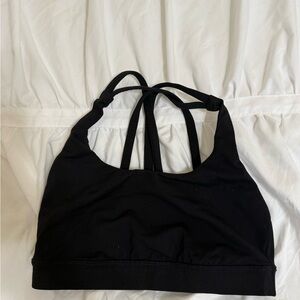 lululemon Black Strappy Sports Bra BRAND NEW